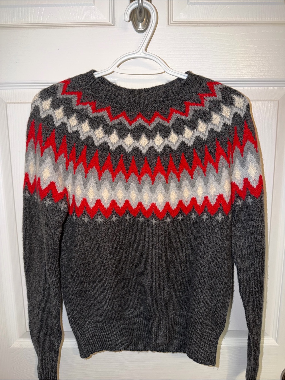 ✨ Lucky Brand Fair Isle Sweater | Cozy Nordic Knit Crewneck